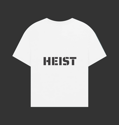 White Printed T-shirt Back
