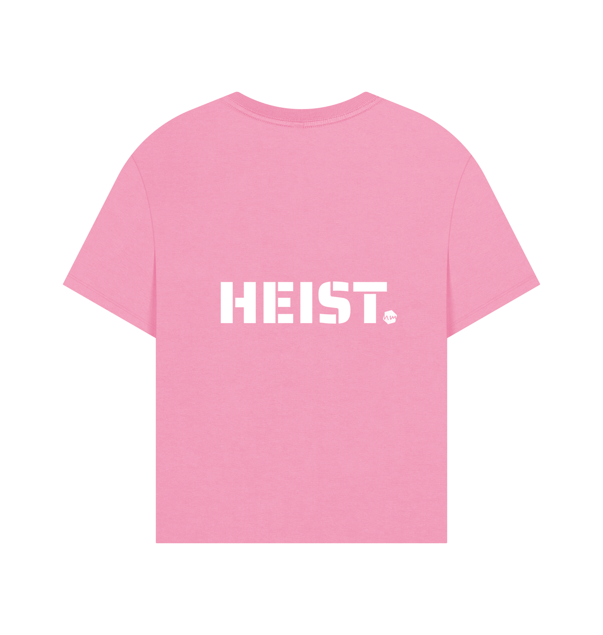 Rose Pink Printed T-shirt Back