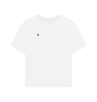 White Printed T-shirt Front