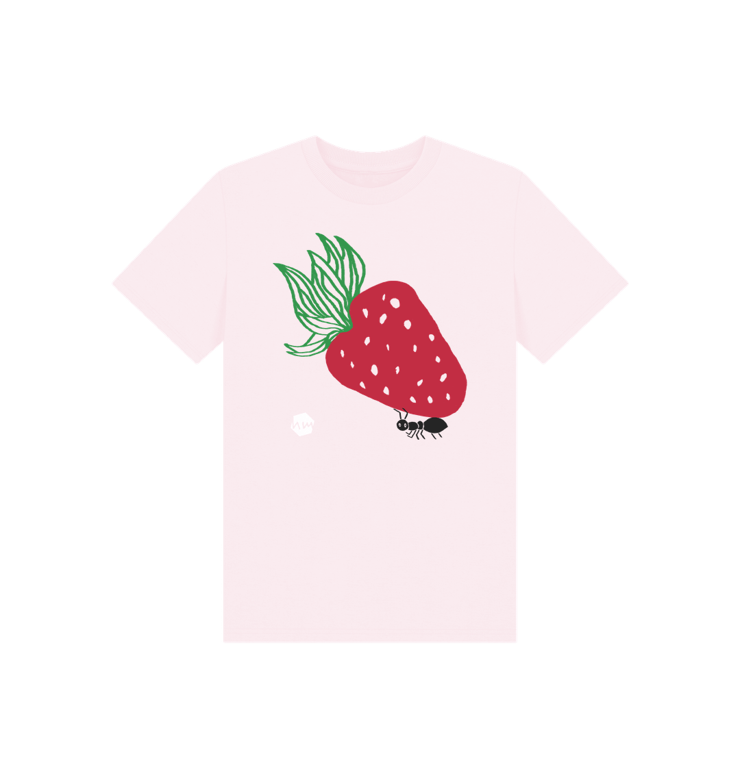 Pink Printed Kids T-Shirt