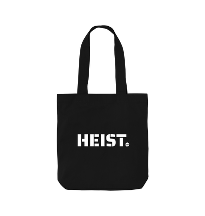 Black Printed Bag Front