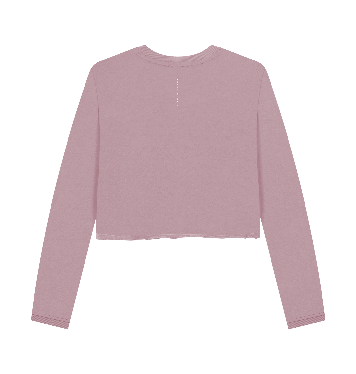 Mauve Printed Boxy Jumpers Back