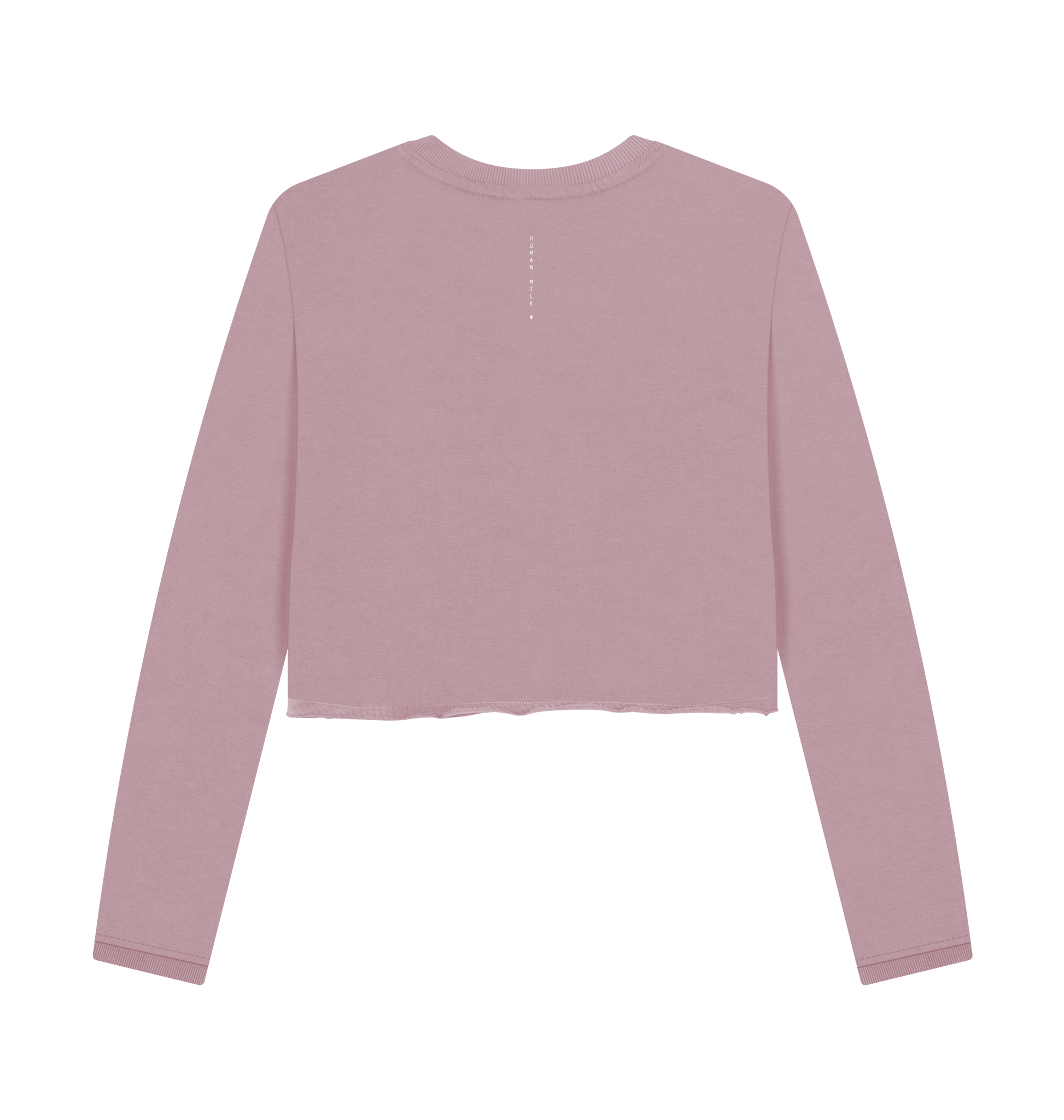 Mauve Printed Boxy Jumpers Back