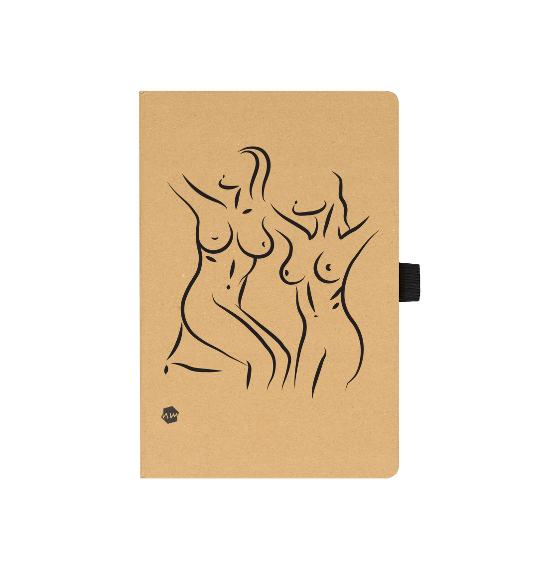 Kraft Printed Notebook Front