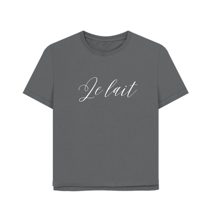 Slate Grey Printed T-shirt