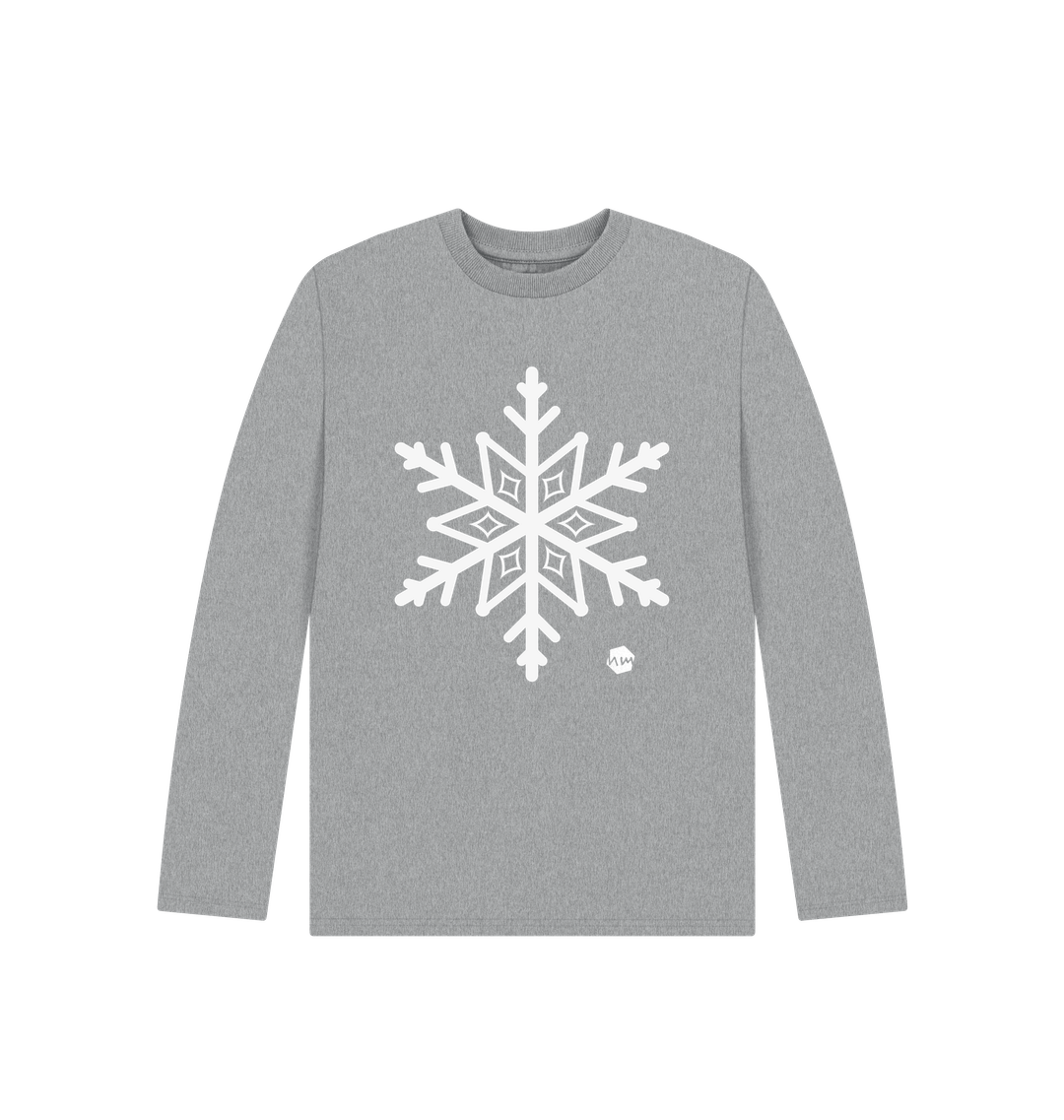 Athletic Grey Printed Kids T-Shirt Front