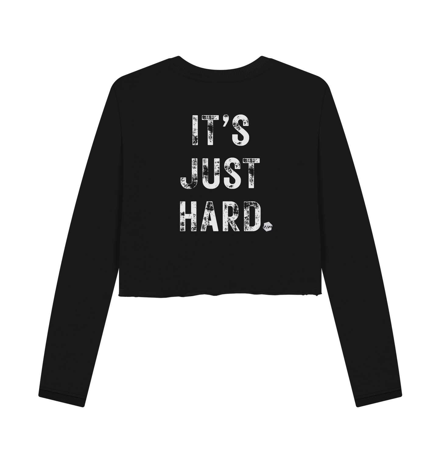 Black Printed Boxy Jumpers Back