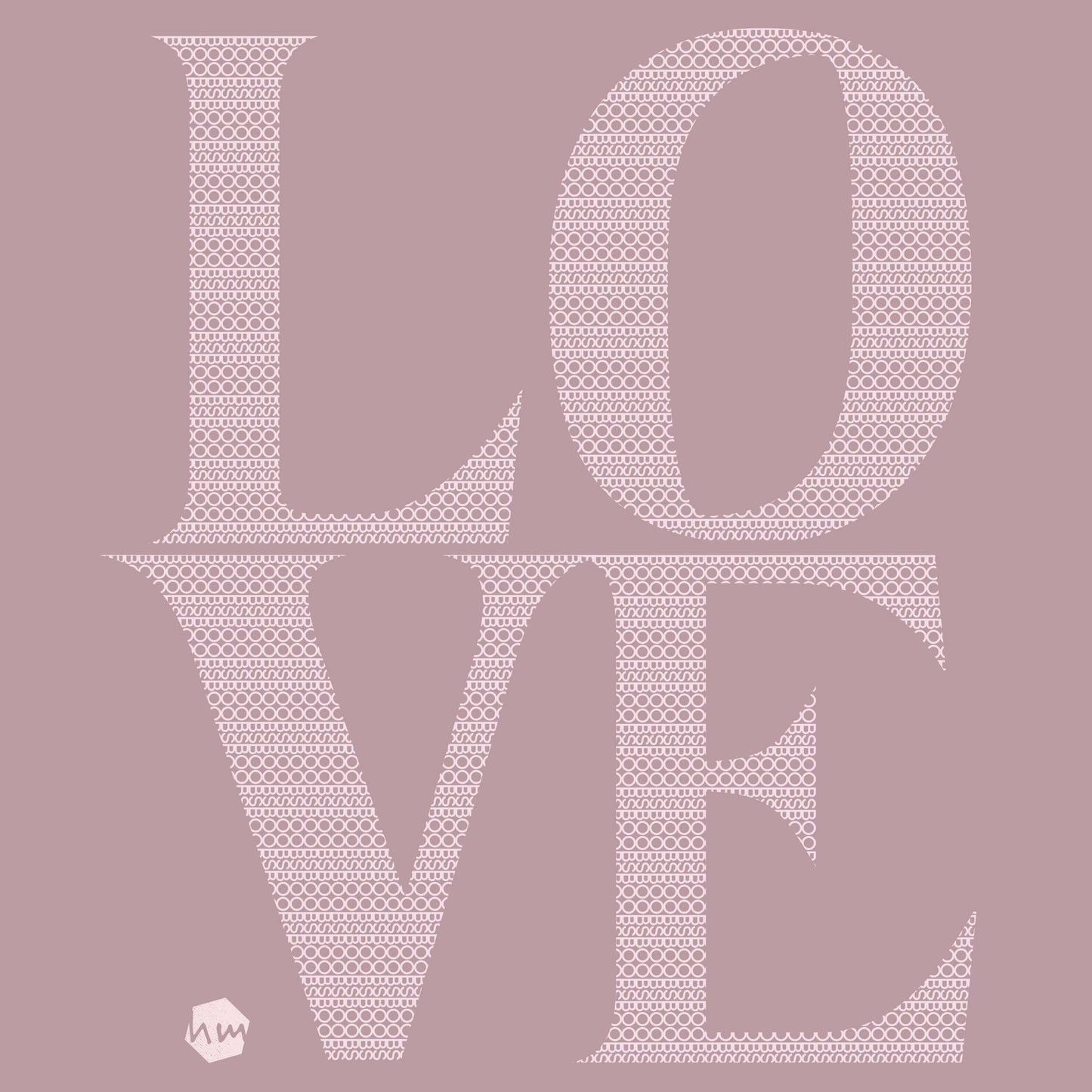 LOVE Boobs Cropped Sweater, Dusky Pink