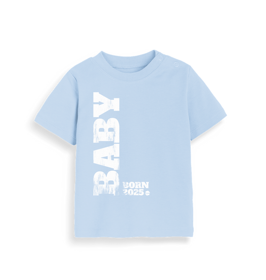 Dusty Blue Printed Kids T-Shirt