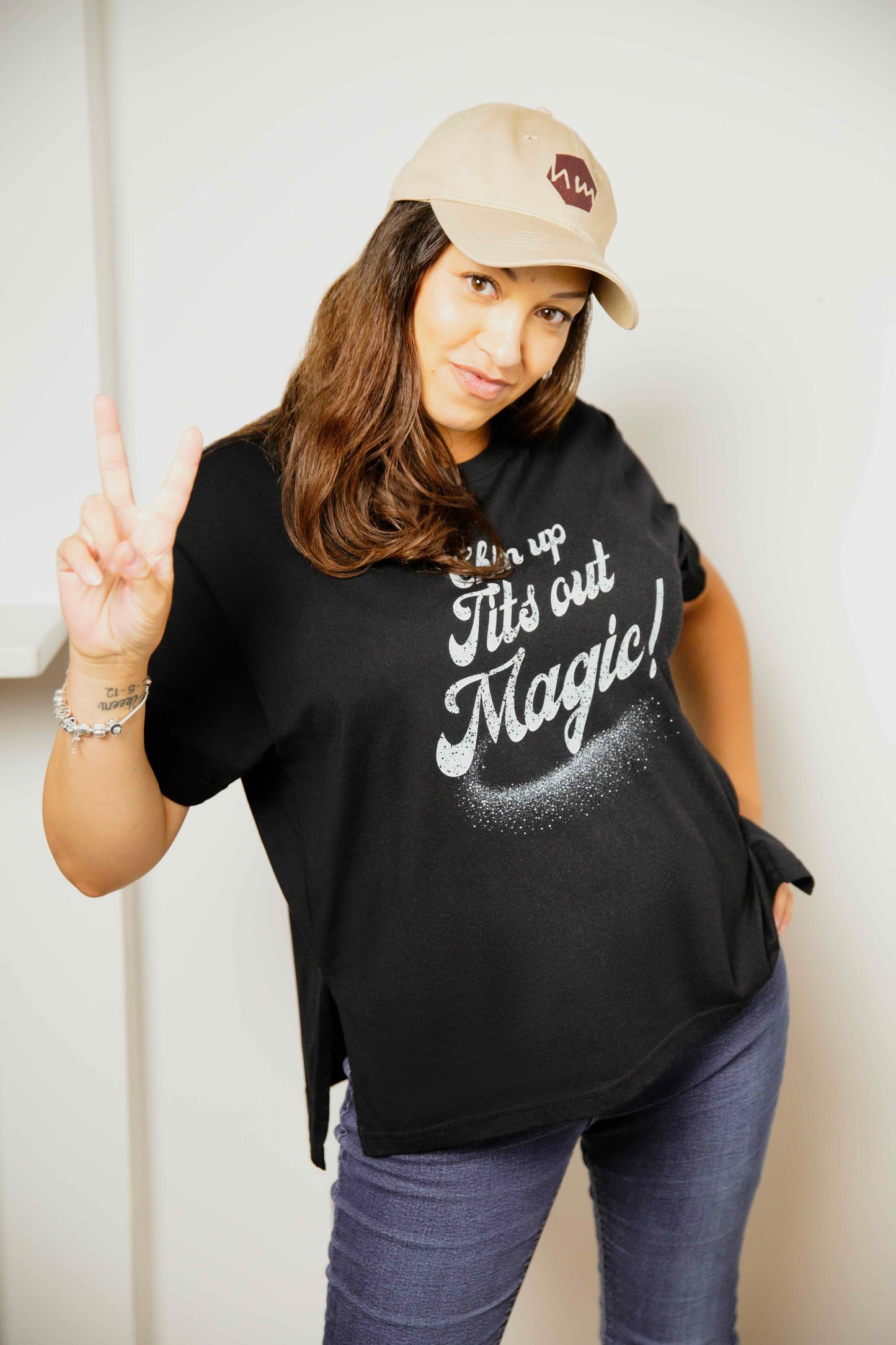 Chin Up, Tits Out T-shirt - 3 colours