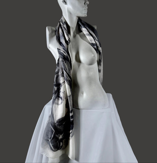 Scarf Chloe Trayhurn x Human Milk - CIRRUS 180cm x 70cm