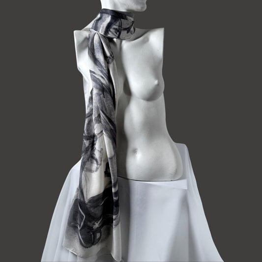 Scarf Chloe Trayhurn x Human Milk - CIRRUS 180cm x 70cm