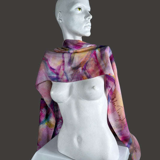 Scarf Chloe Trayhurn x Human Milk - DAWN 180cm x 70cm