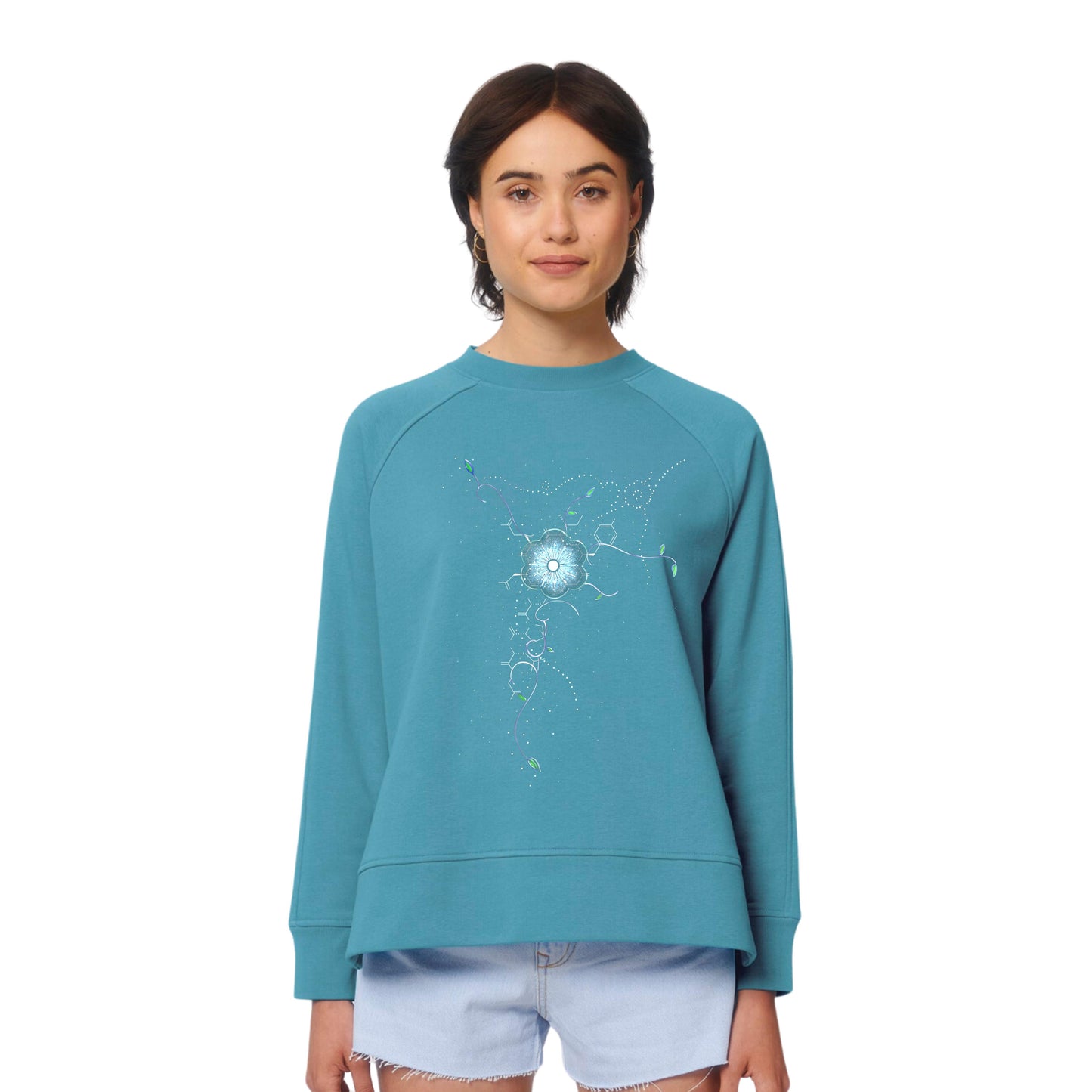 Oxyflower Sweater, Blue