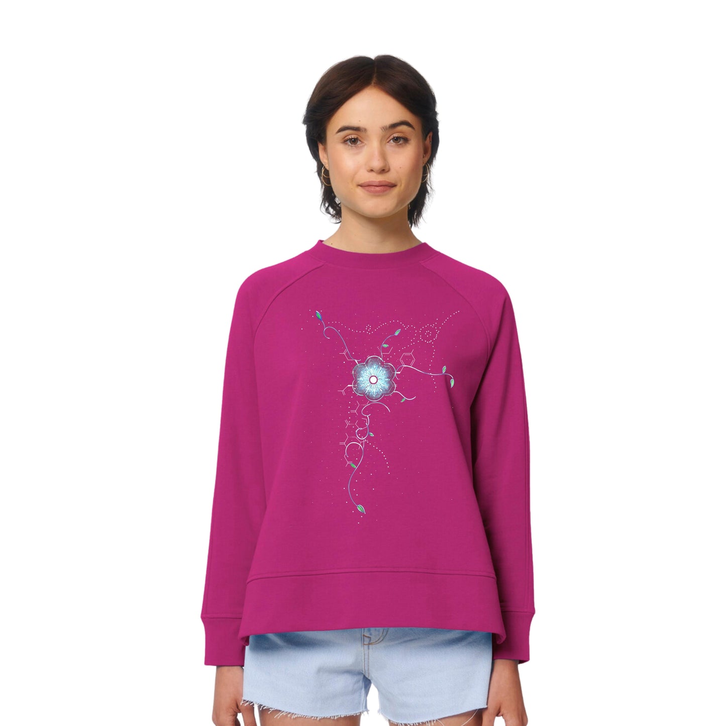 Oxyflower Sweater, Orchid Pink