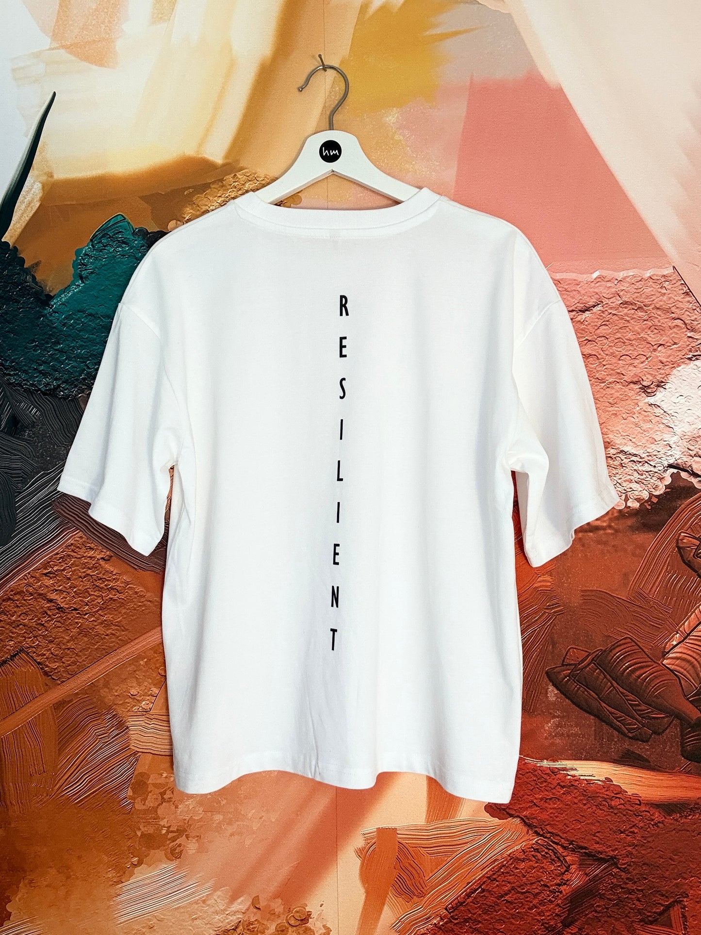 RESILIENT Organic Cotton T-shirt, White