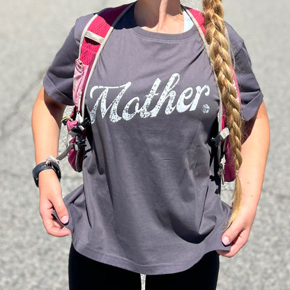 Organic Cotton Mother relaxed-fit T-shirt - Grey or Black