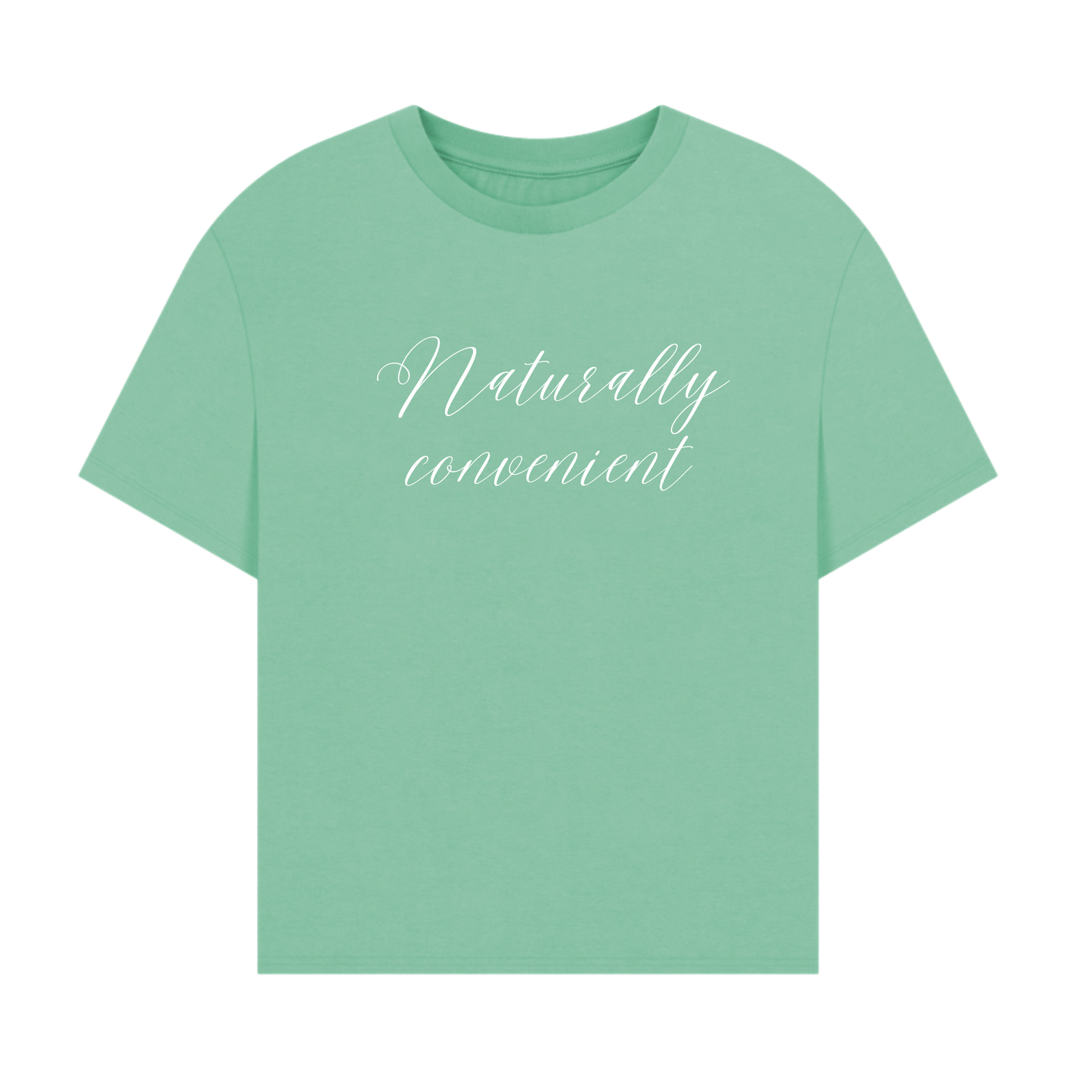 Naturally convenient T-shirt, 4 colours