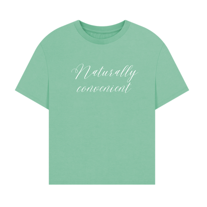 Naturally convenient T-shirt, 4 colours