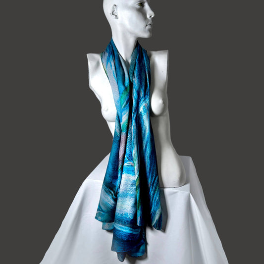 Scarf Chloe Trayhurn x Human Milk - SLEEPY HANDS 180cm x 70cm