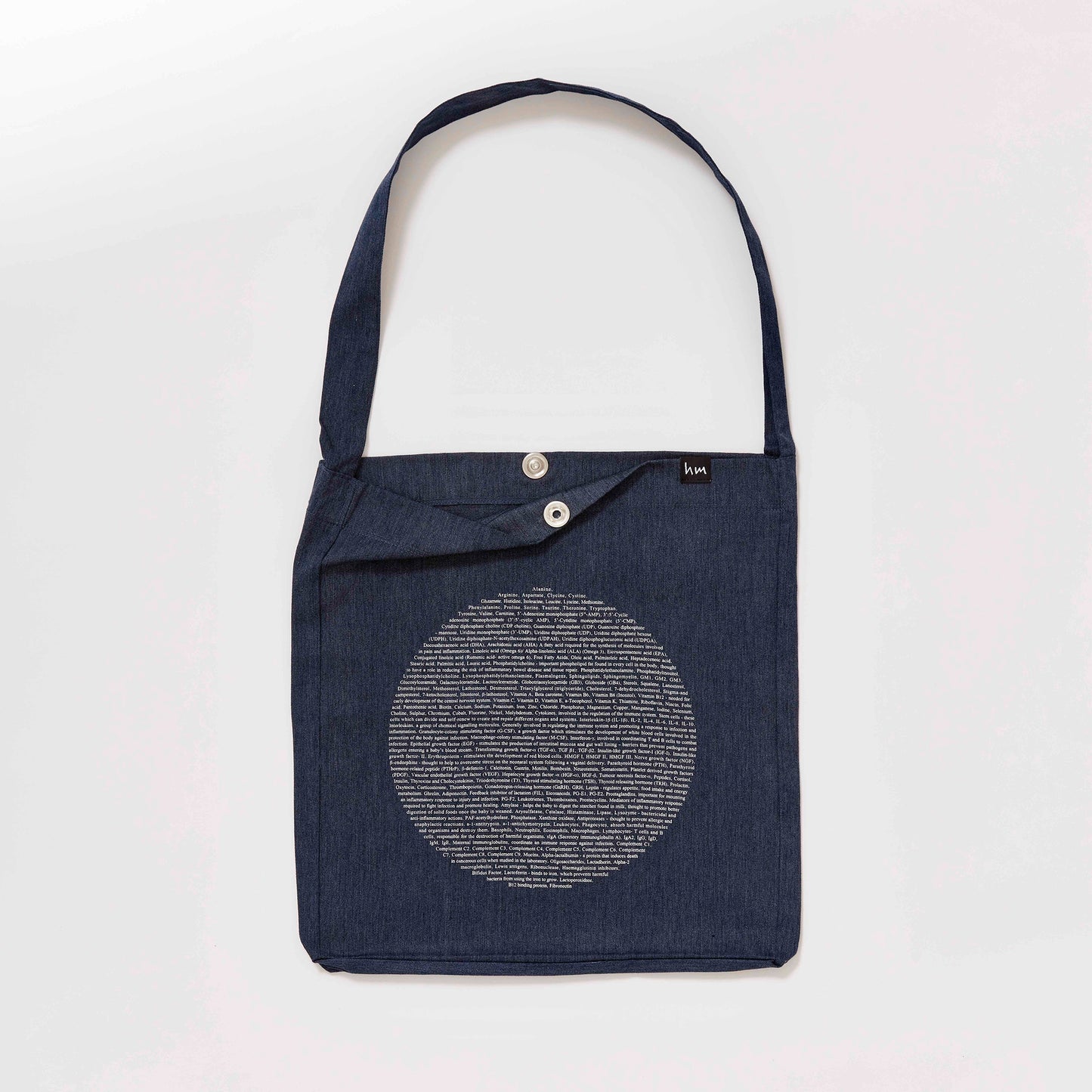 Supermoon Tote bag, Navy