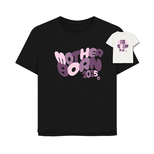 Baby/Mother Born 2025 T-shirt bundle - Pinks