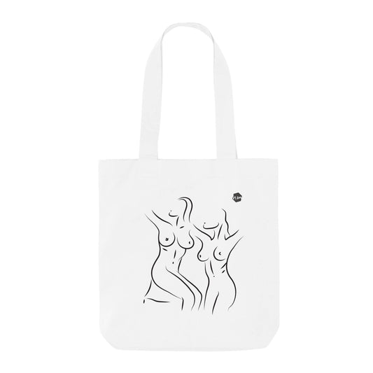 Woman - Tote Bag, White or Natural