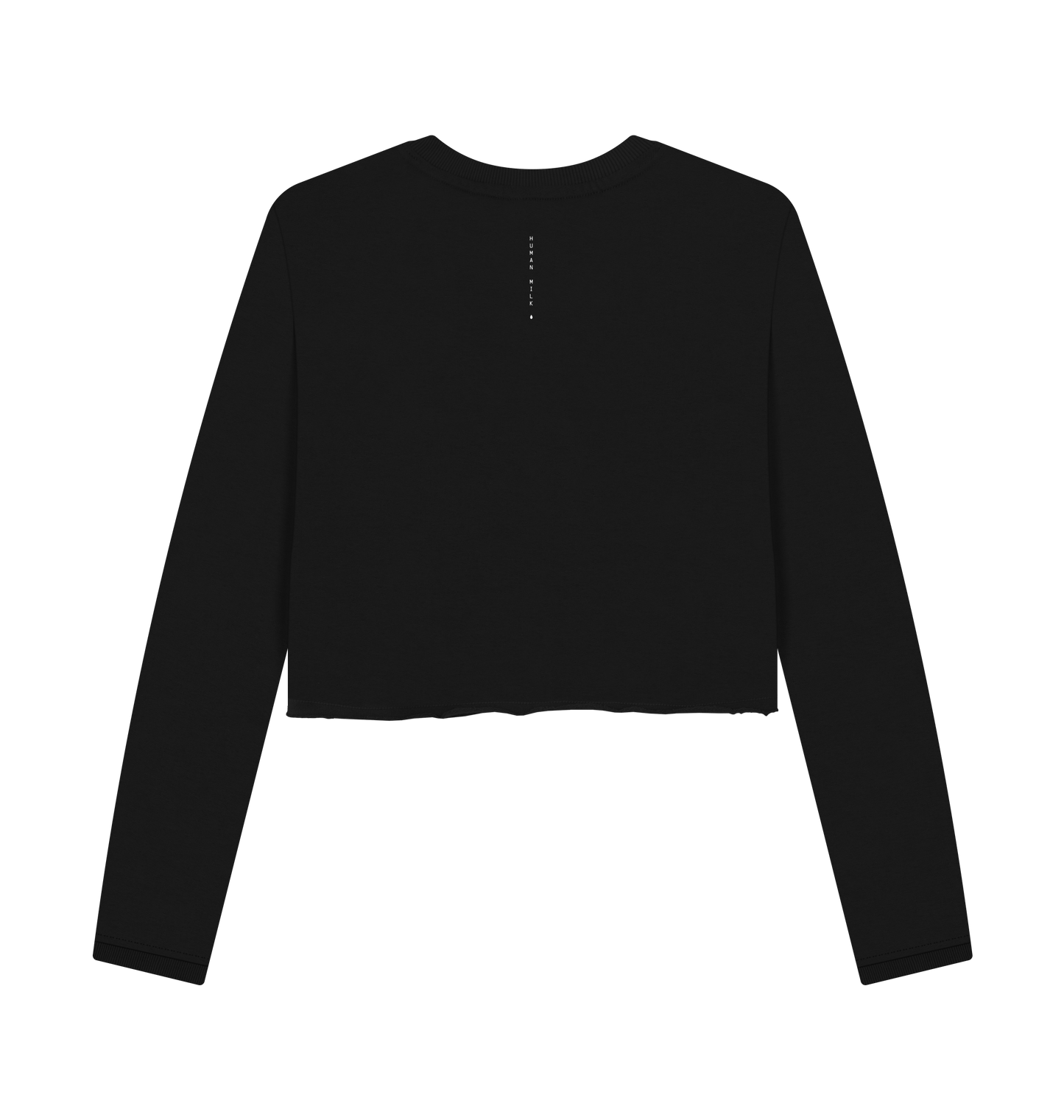 Black Printed Boxy Jumpers Back