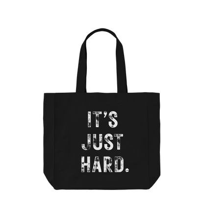 Black Printed Bag Front