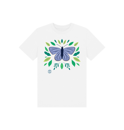 White Printed Kids T-Shirt