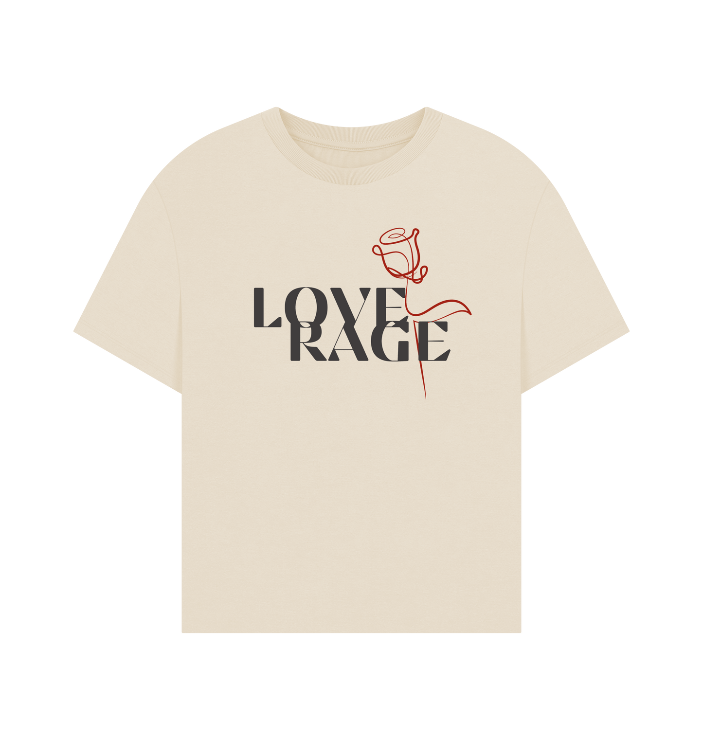 Oat Printed T-shirt Front