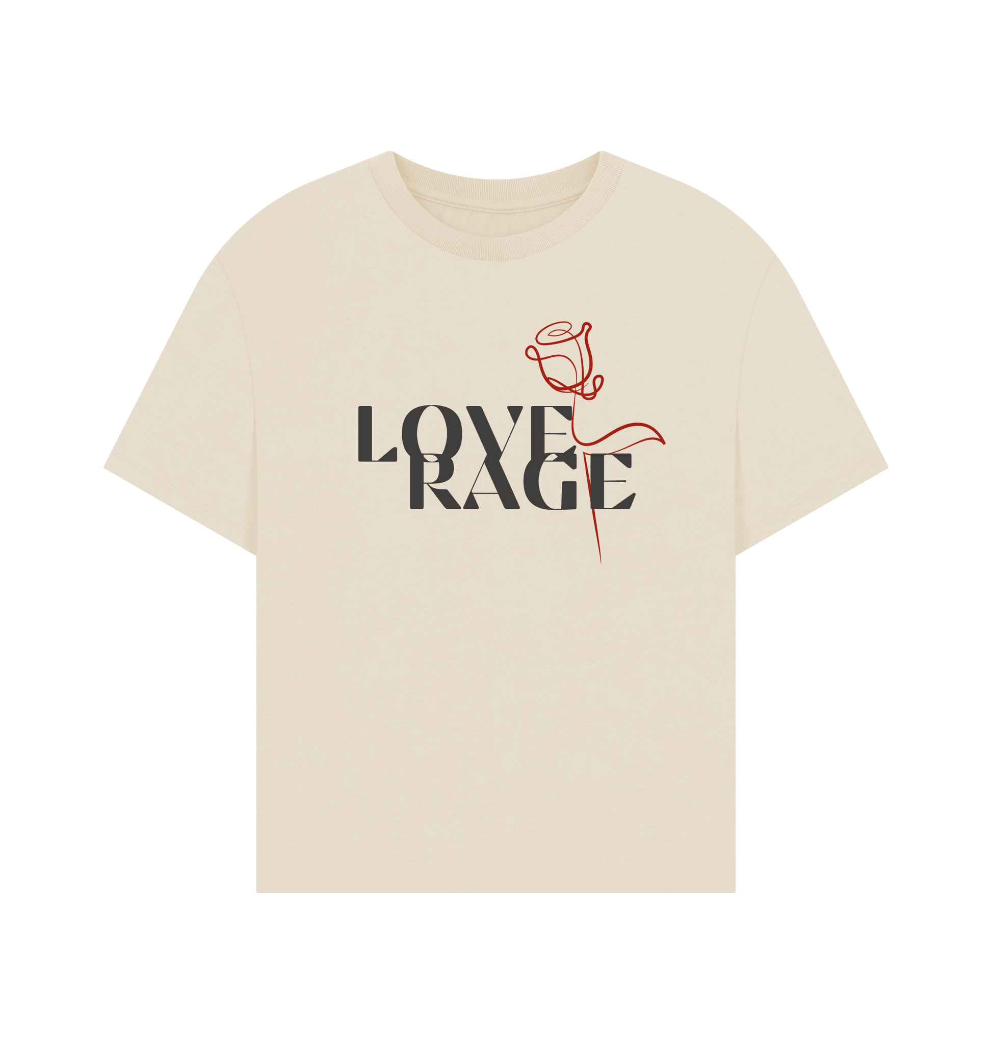 Oat Printed T-shirt Front