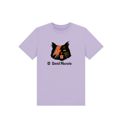 Soft Lilac Printed Kids T-Shirt Front