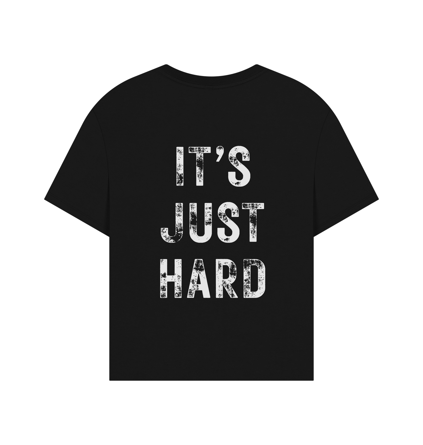 Black Printed T-shirt Back