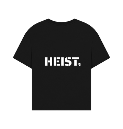 Black Printed T-shirt Back