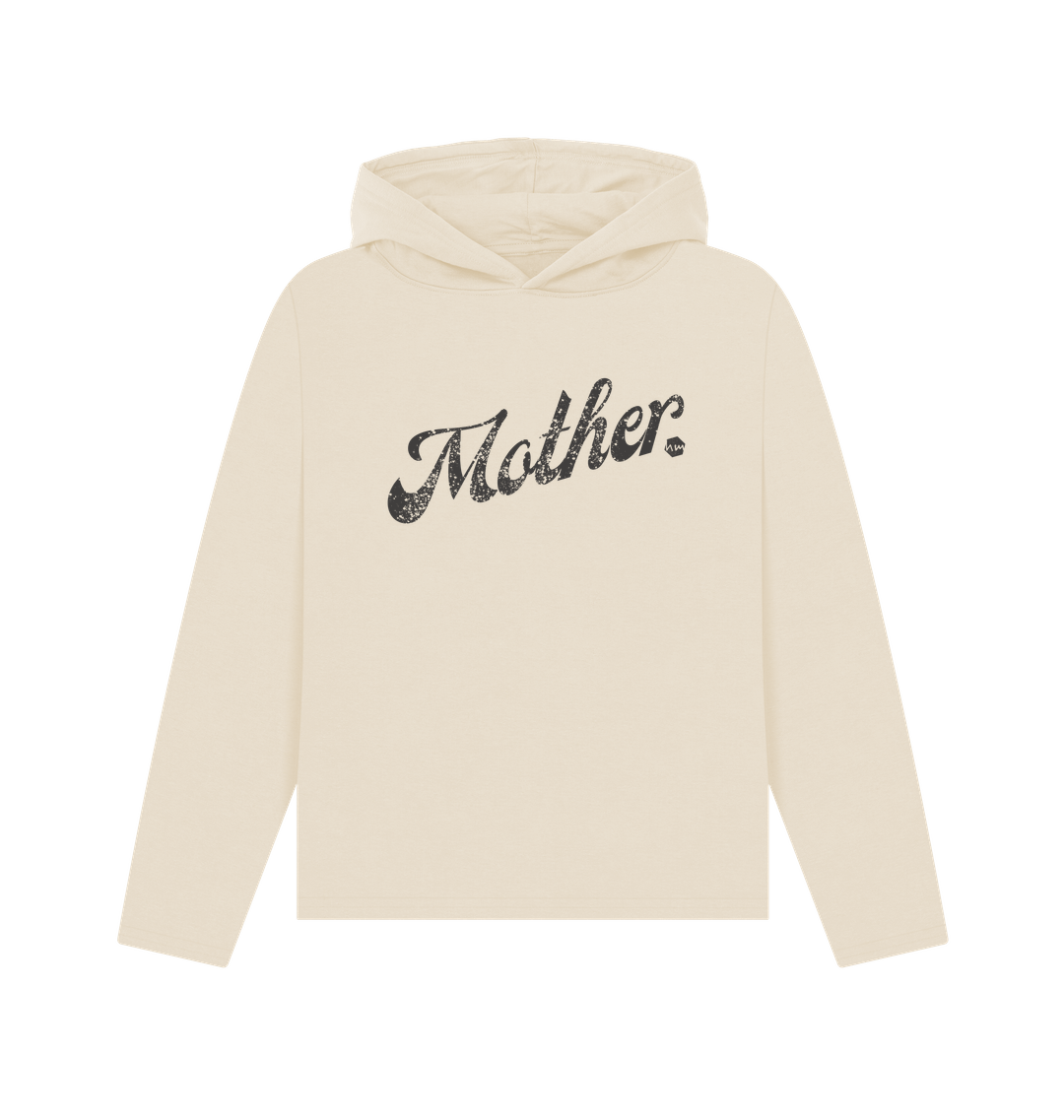 Oat Printed Hoody Front