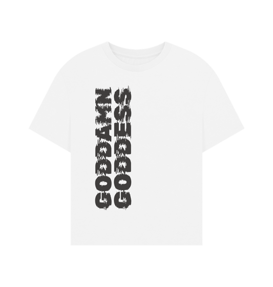 White Printed T-shirt
