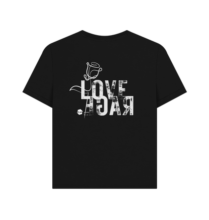Black Printed T-shirt Back