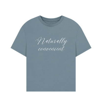 Stone Blue Printed T-shirt
