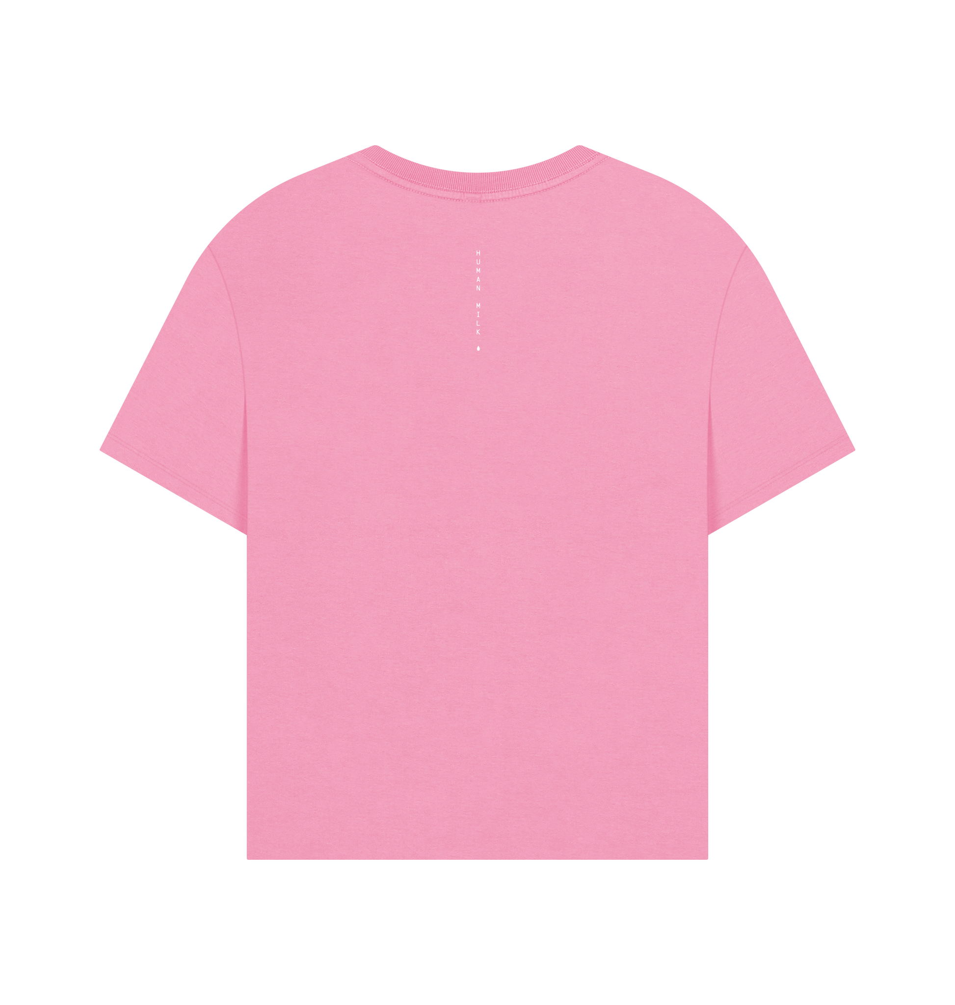 Rose Pink Printed T-shirt Back