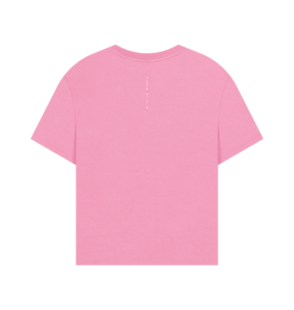 Rose Pink Printed T-shirt Back