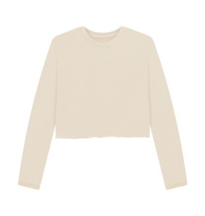 Oat Printed Boxy Jumpers Front