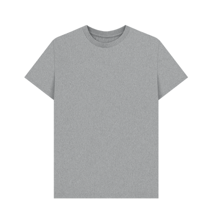 Athletic Grey Printed T-shirt Front