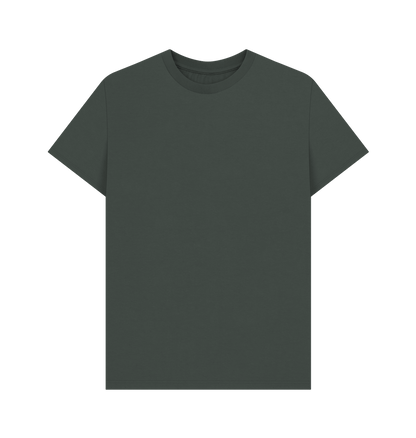 Dark Grey Printed T-shirt Front