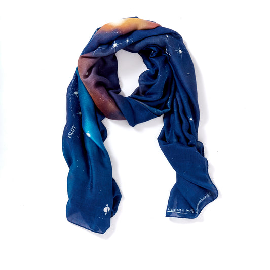 Scarf - Human Milk Constellation 180cm X 70cm